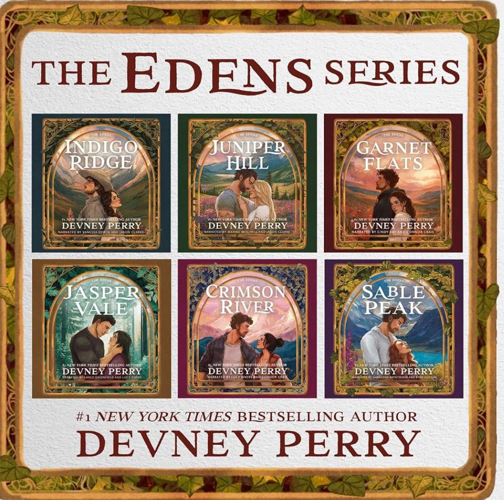 The Eden’s By: Devney Perry Bundle W/ SIGNED BOOKPLATES & BOOKMARKS
