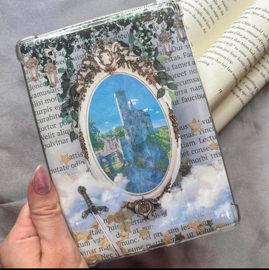 Castle Through the Looking Glass Holographic Kindle Insert