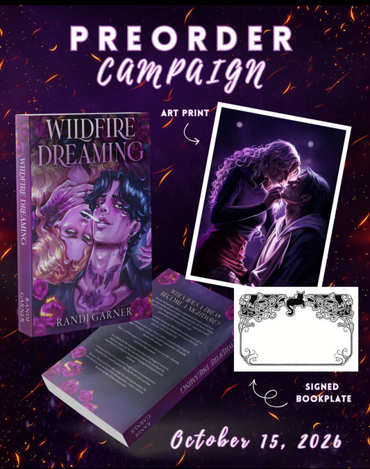 Wildfire Dreaming By: Randi Garner W/ bookplate and print PREORDER