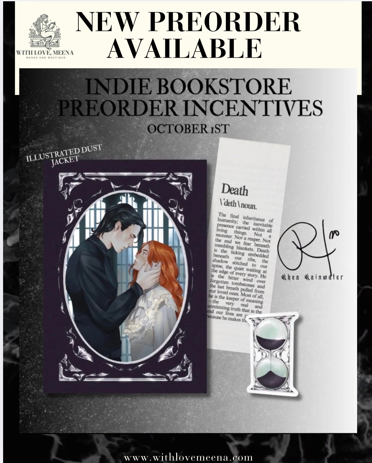 The Magnificence Of Death By: Rhea Rainwater PREORDER CAMPIGN
