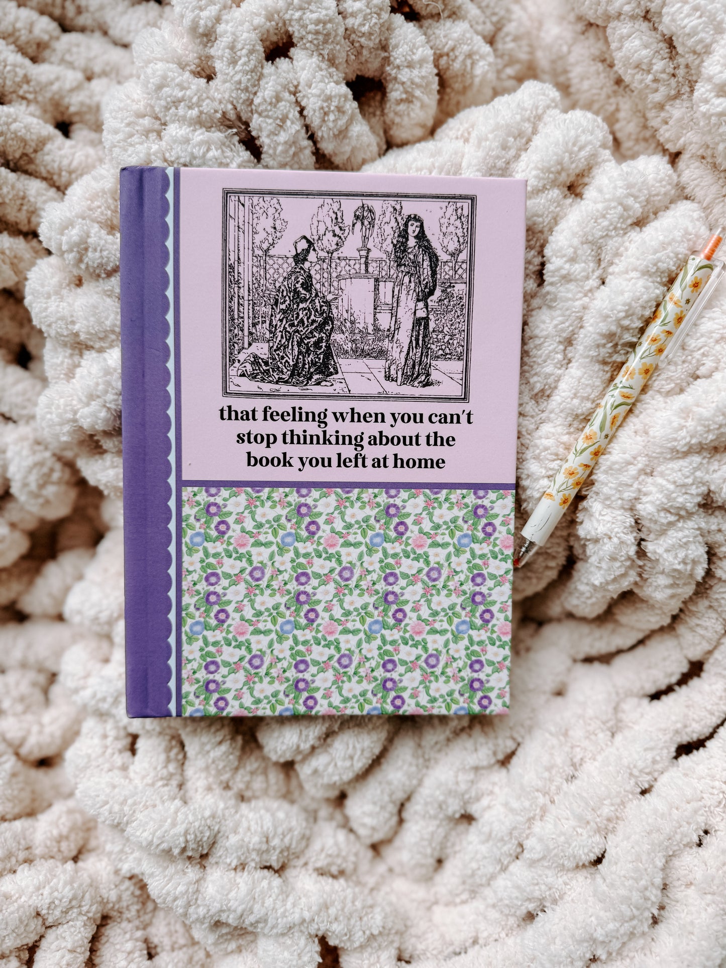 🌸 “That Feeling” Floral Notebook