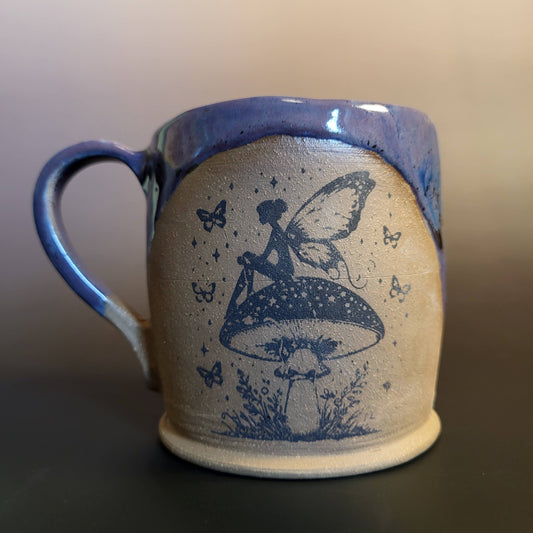 Fairy Garden Mushroom Mug