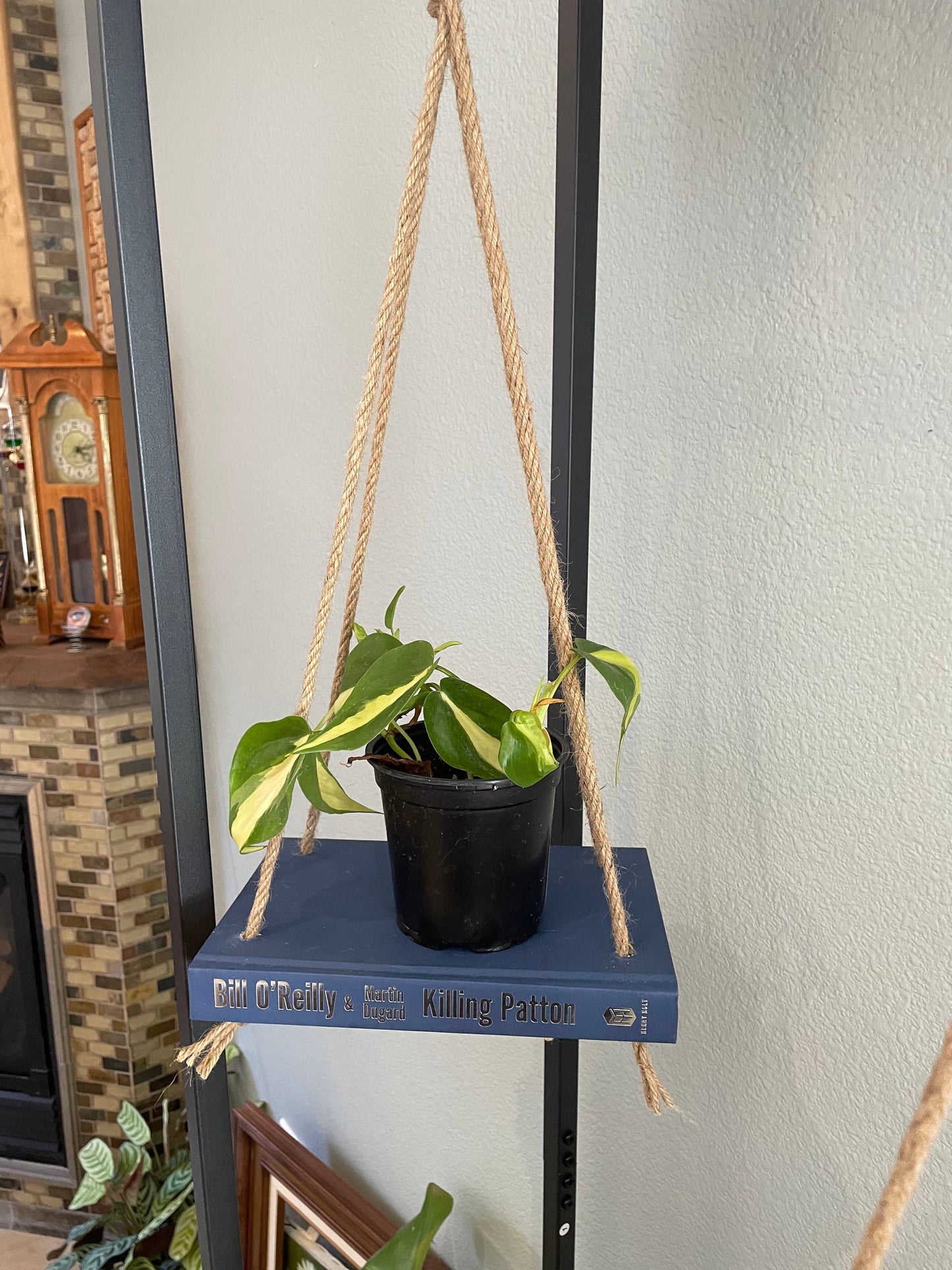 Bookish Bloom Hanging Book Shelf