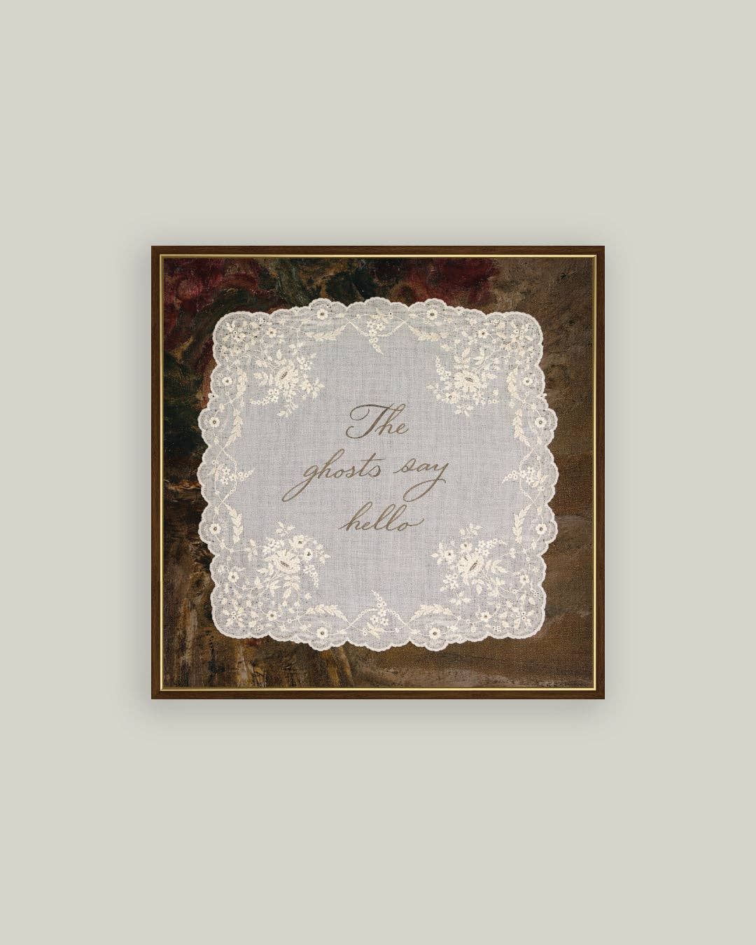 The Ghosts Say Hello Framed Wall Art PREORDER