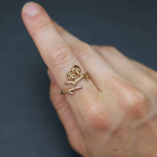 Branch & Mushroom Ring PREORDER