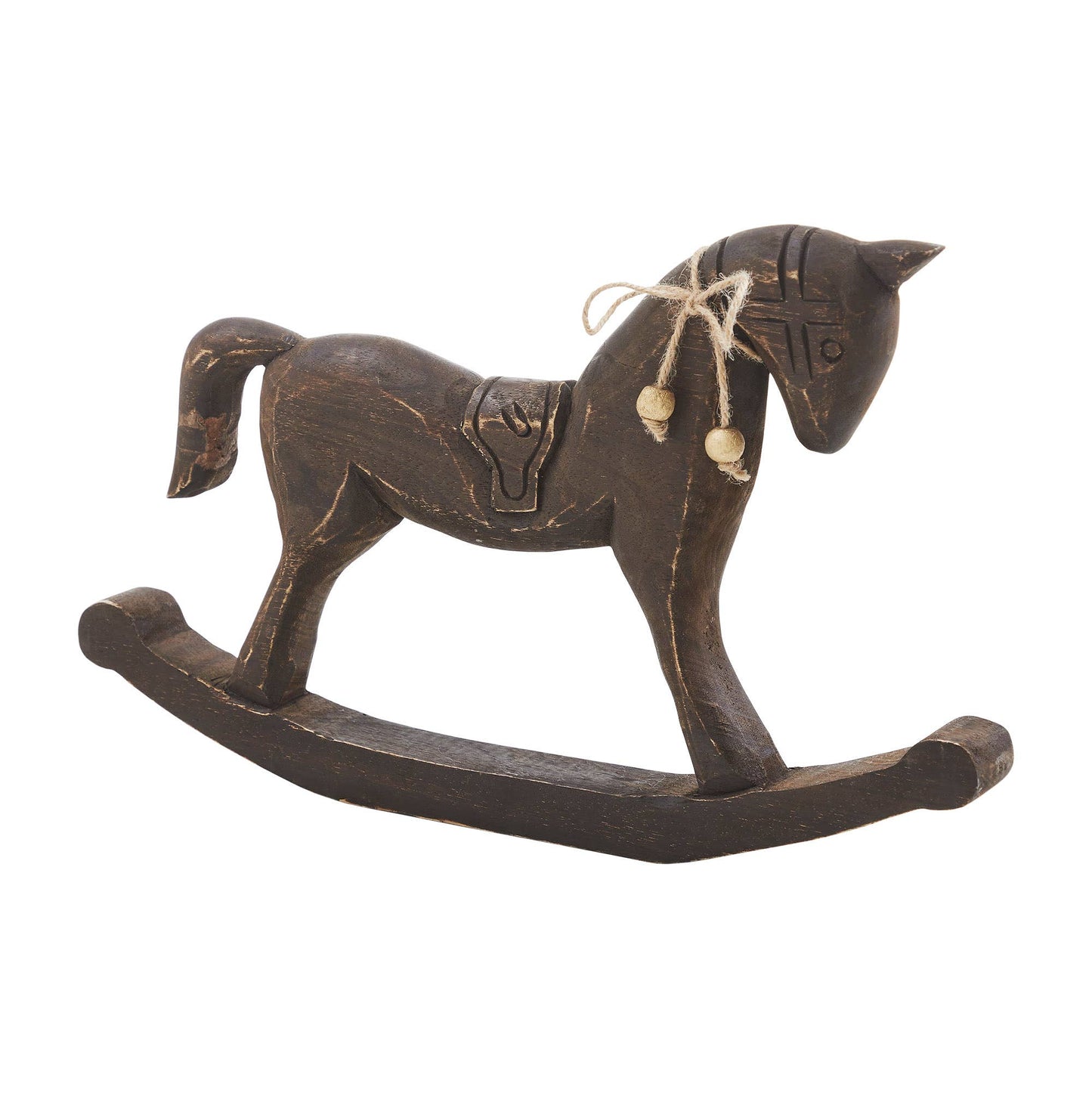 Vintage Wooden Rocking Horse