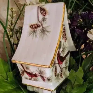 Porcelain Cardinal Guardian Night Light