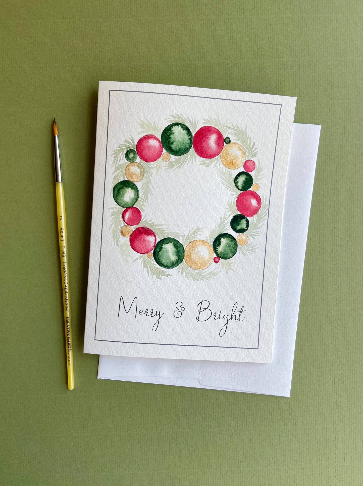 Watercolor Painting Kit: Holiday Greeting Cards