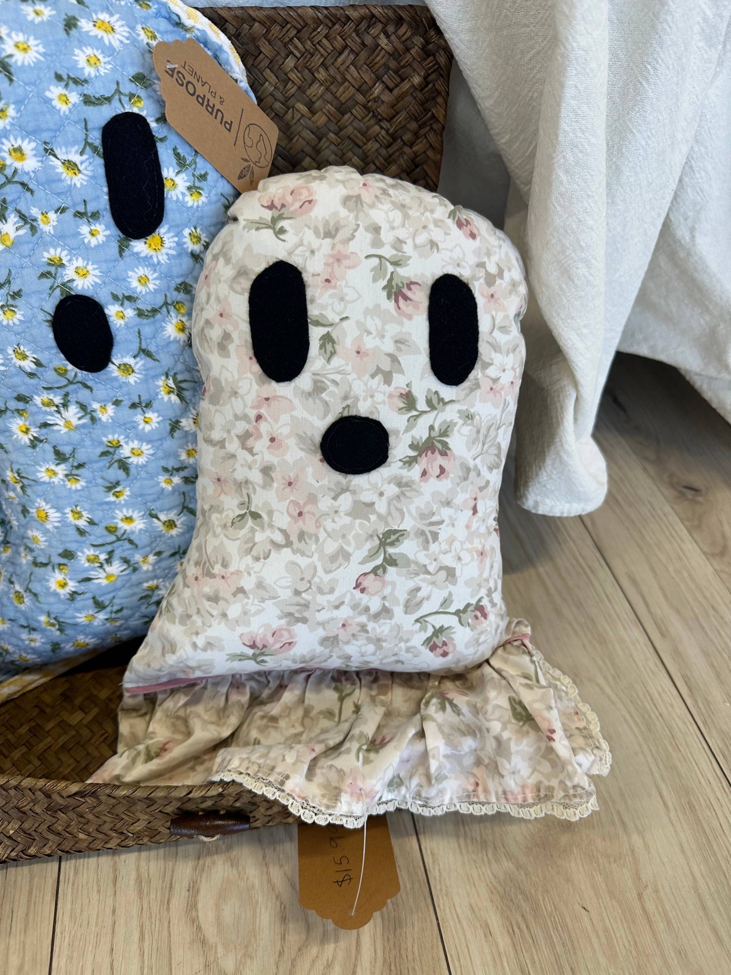 Vintage Quilt Ghost Pillow PREORDER