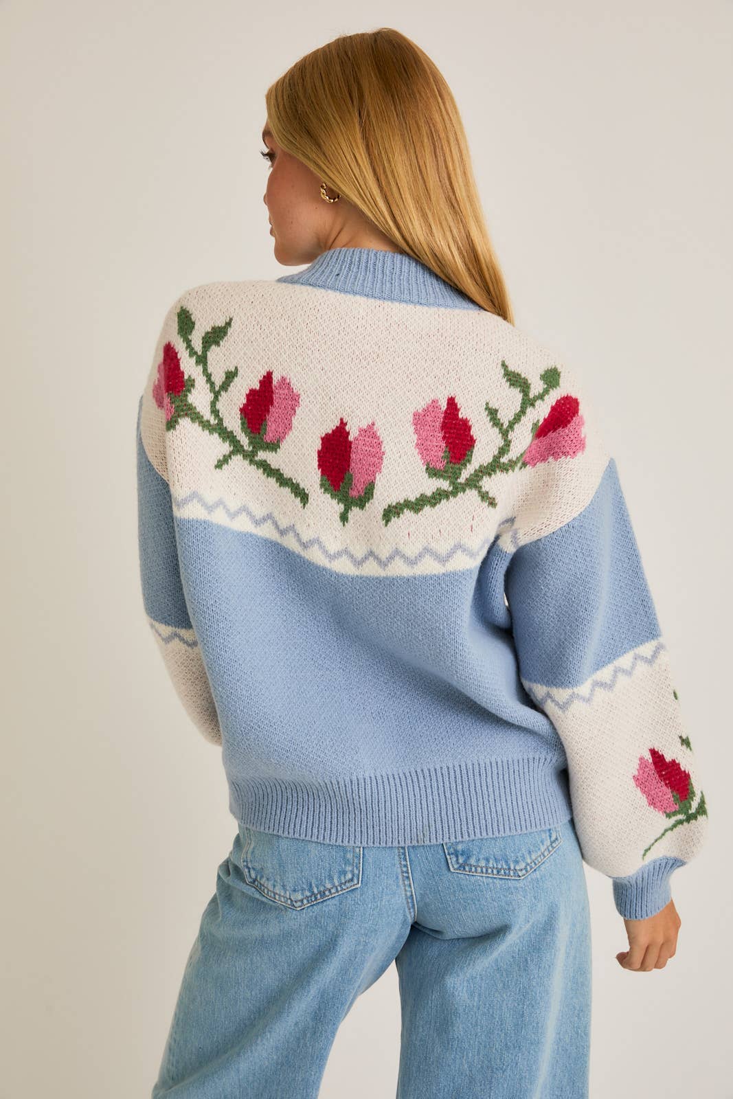 Bluebell Rose Garden Sweater Jacket