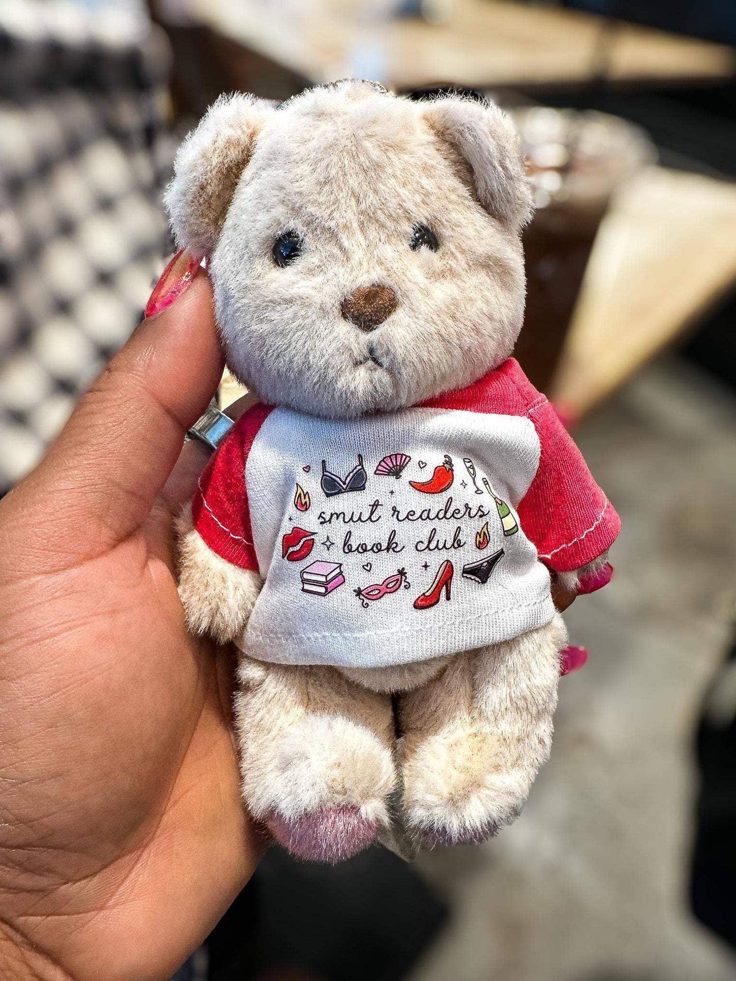 Teddy Bear Bag Charm