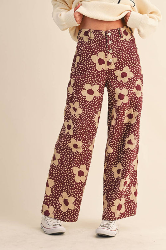 Harvest Bloom Wide-Leg Pants PREORDER