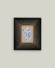 Blue Toile Ghost Art Print PREORDER