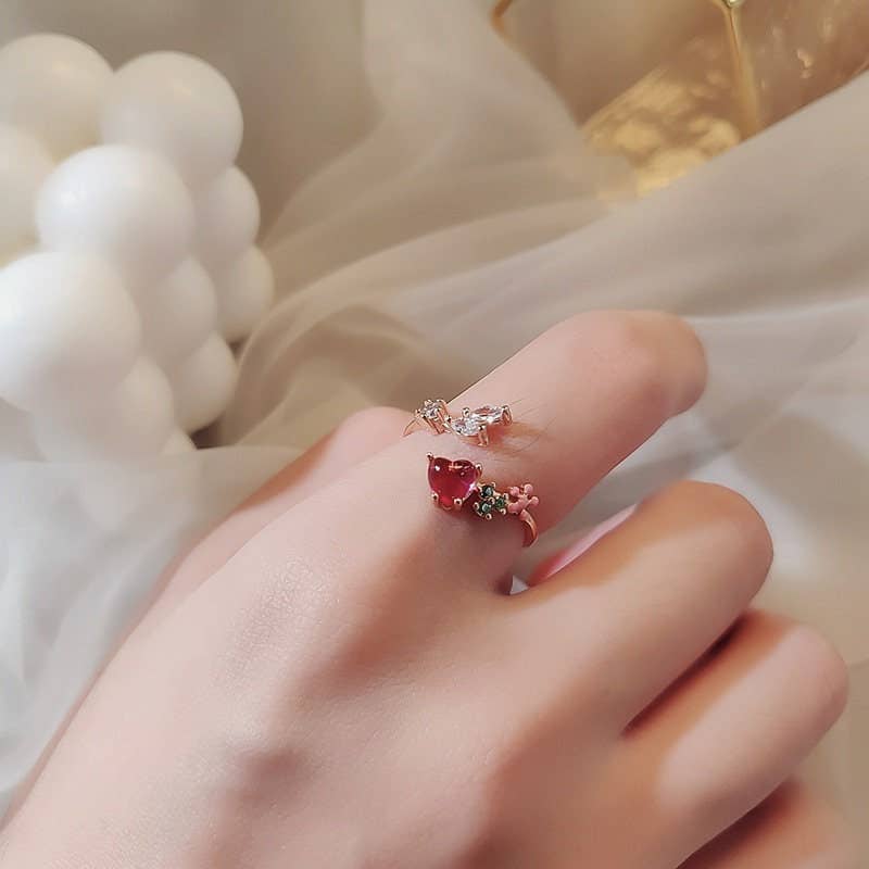 Blushing Garden Adjustable Ring preorder