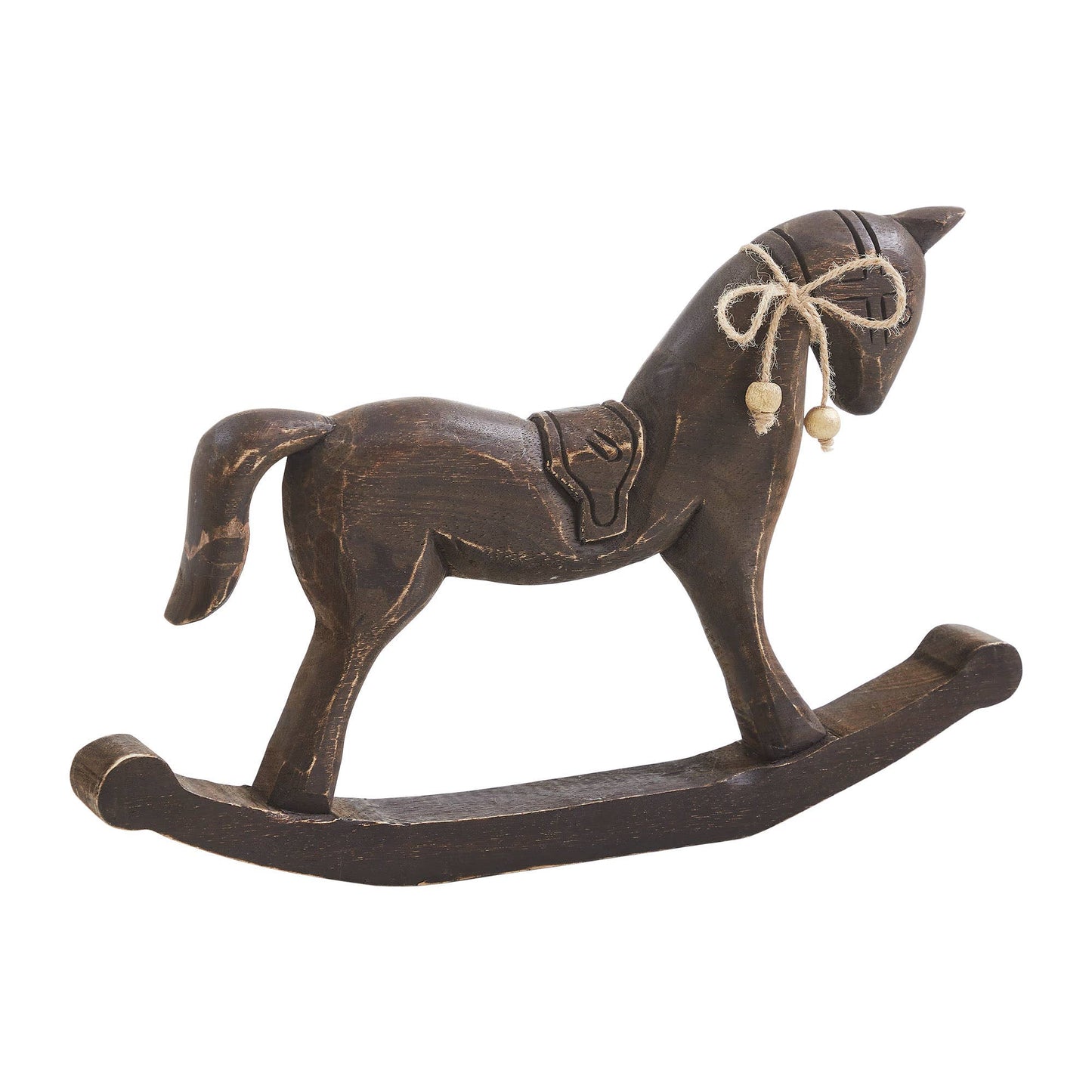 Vintage Wooden Rocking Horse