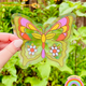 SUNCATCHER Butterfly Sticker 4.5"