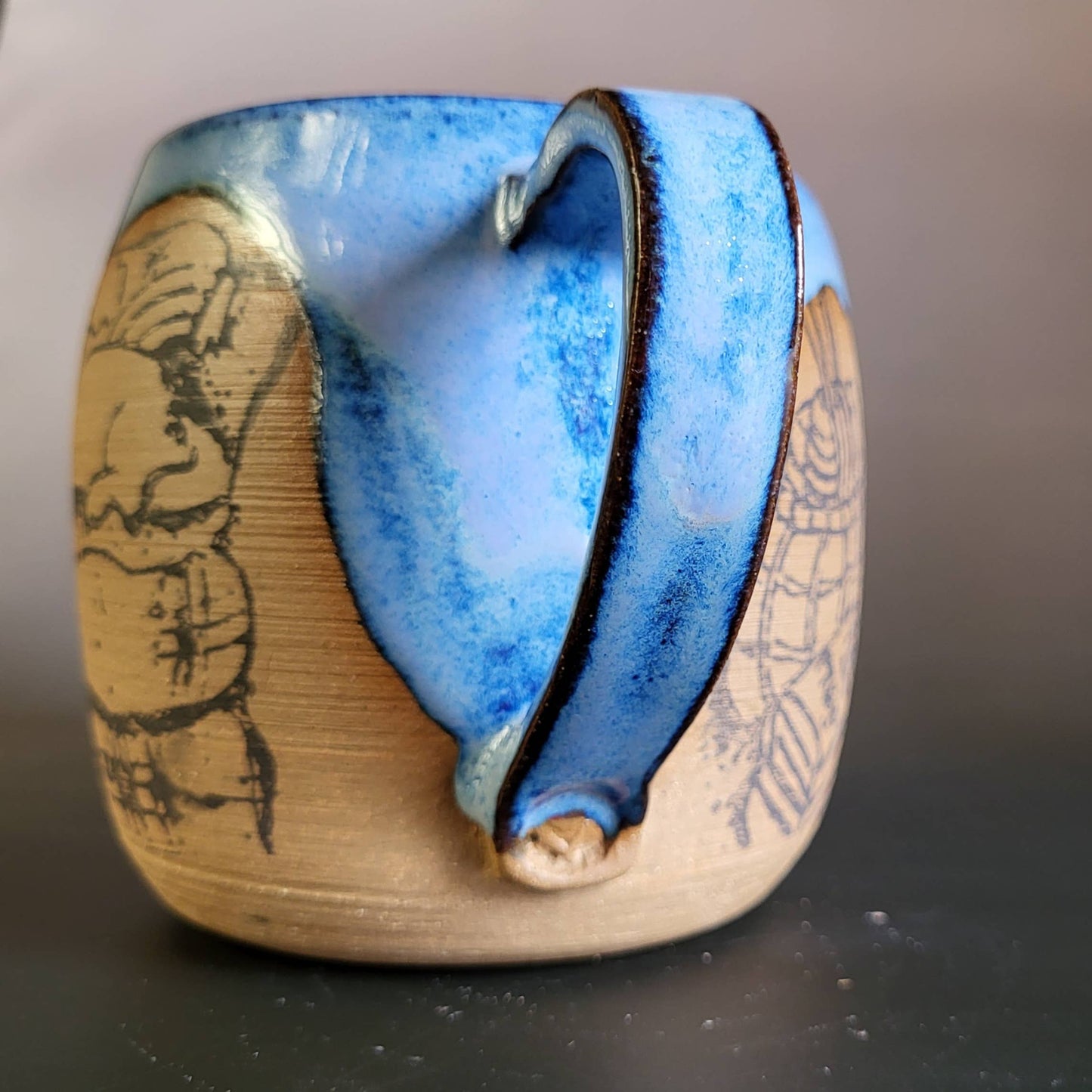 Cozy Cat & Classics Stoneware Mug