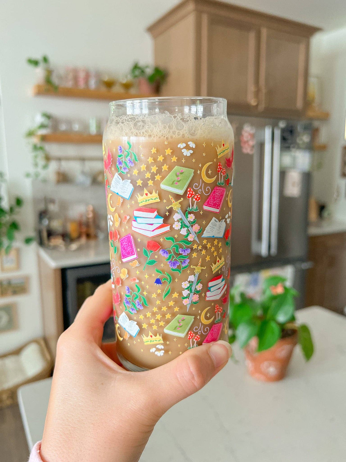 20oz Fantasy Book Glass Tumbler Set