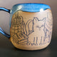 Cozy Cat & Classics Stoneware Mug