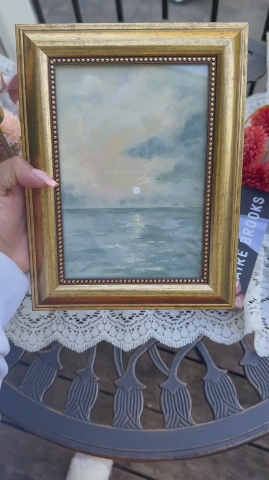 The Glow of the Moon – 5x7 Framed Fine Art Print